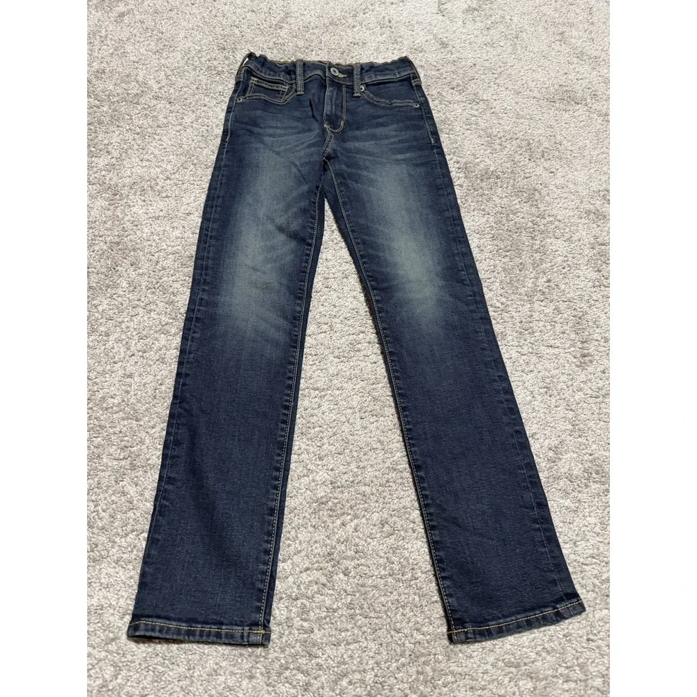 Lot of 2 Old Navy Youth Boy's Slim Blue Denim Jeans Size 12
